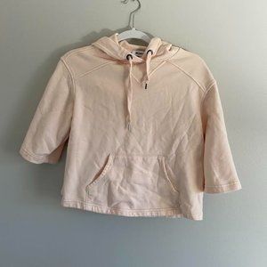 William Rast Women`s Soho Cotton Cropped Hoodie